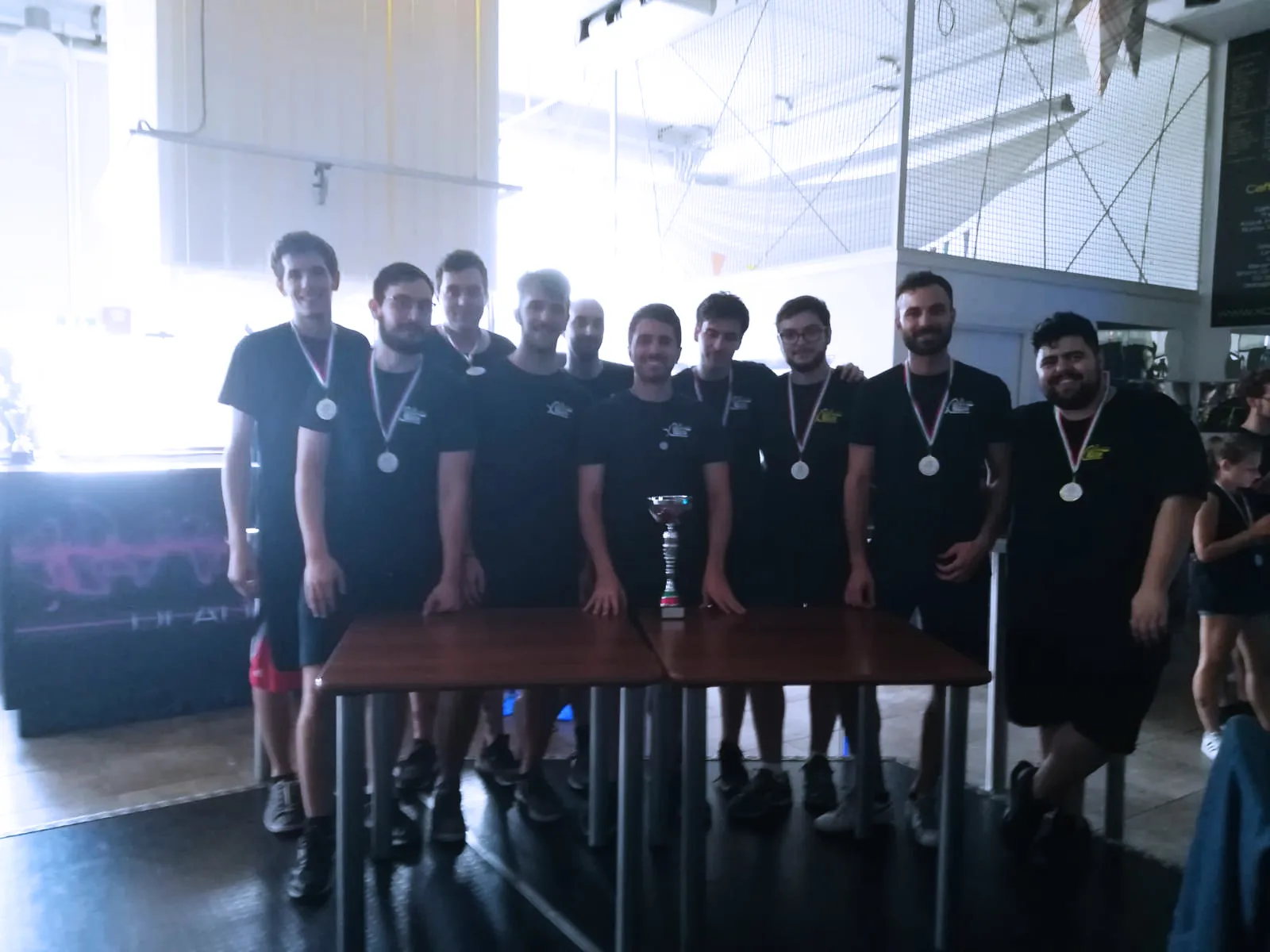 La squadra di Roma premiata al campionato 2019